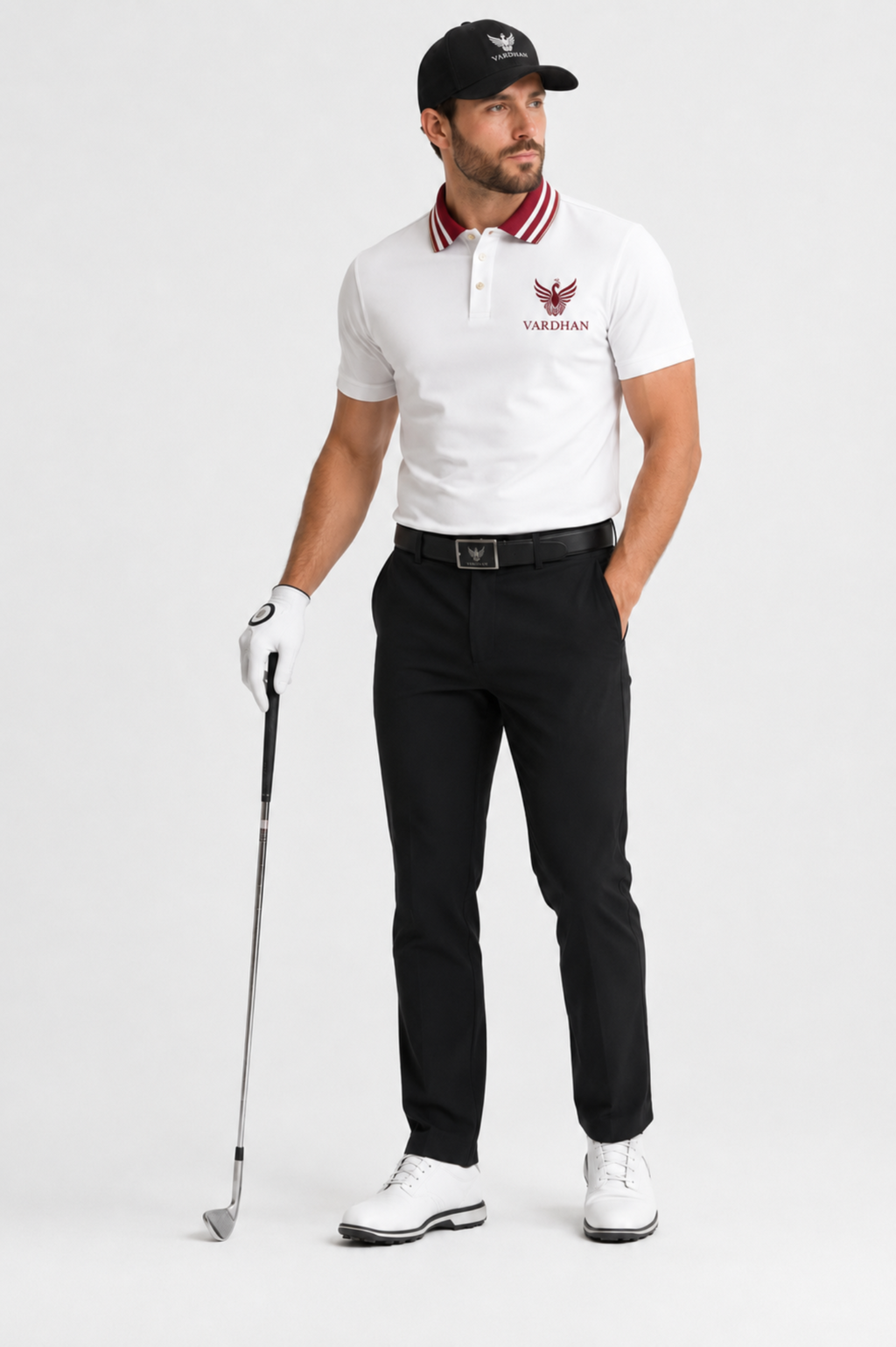 Vardhan Signature Polo T-Shirt – Ivory
